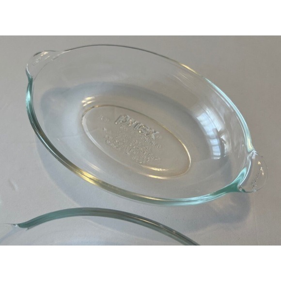Pyrex‎ 328 Corning 1 Cup Oval Clear Glass Baking Dessert Dish, Set Of 2 - Picture 4 of 5